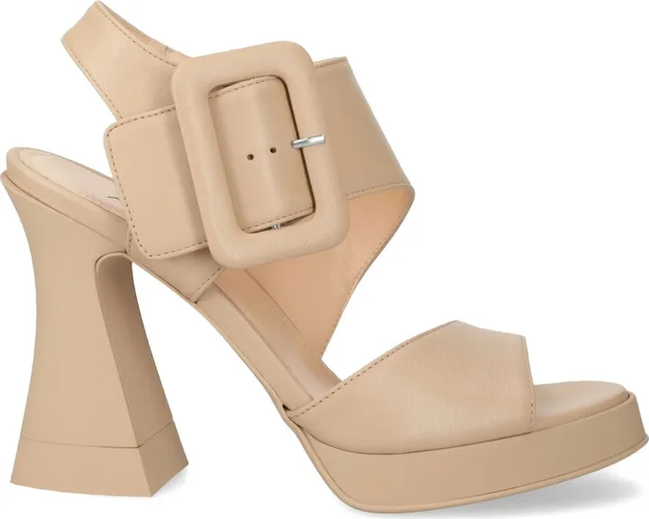 120mm Leather Sandals