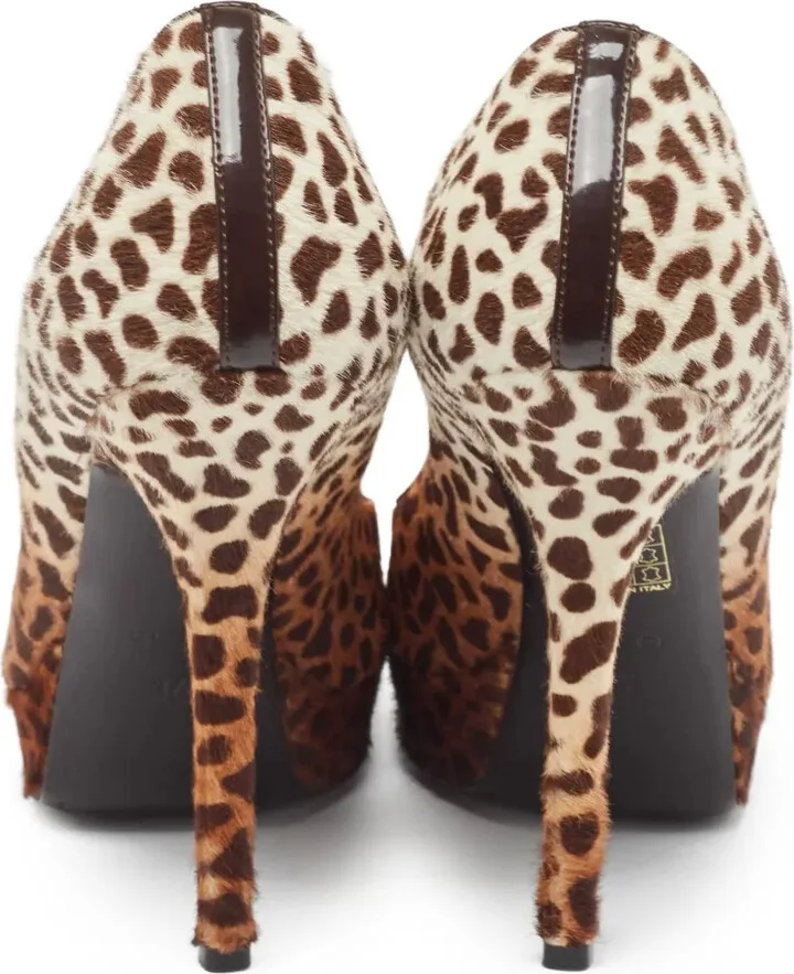 120mm Leopard-Print Heeled Pumps - Image 3
