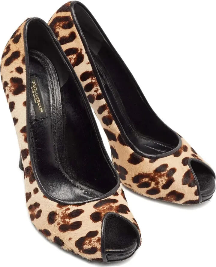 120mm Leopard-Print Heeled Sandals - Image 3