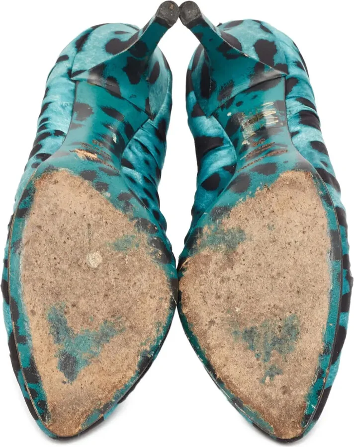 120mm Leopard-Print Pumps - Image 4