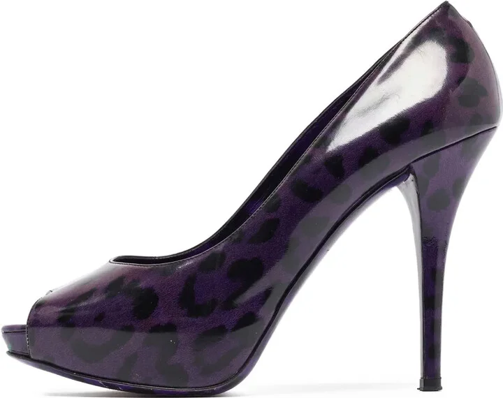 120mm Leopard-Print Pumps