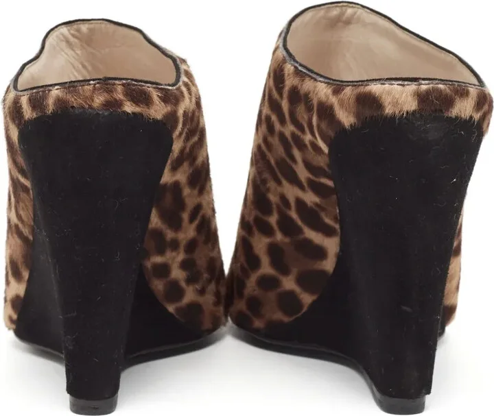 120mm Leopard-Print Sandals - Image 3