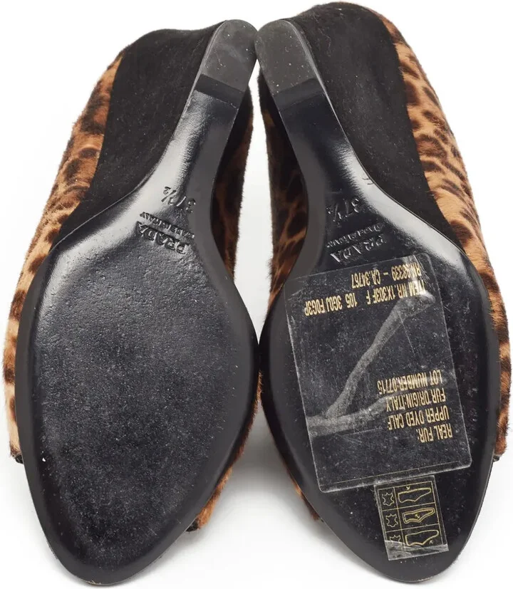 120mm Leopard-Print Sandals - Image 5