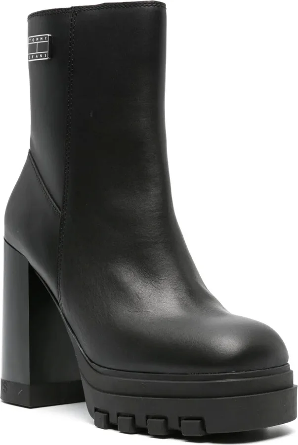 120mm Logo-Print Ankle Boots - Image 2
