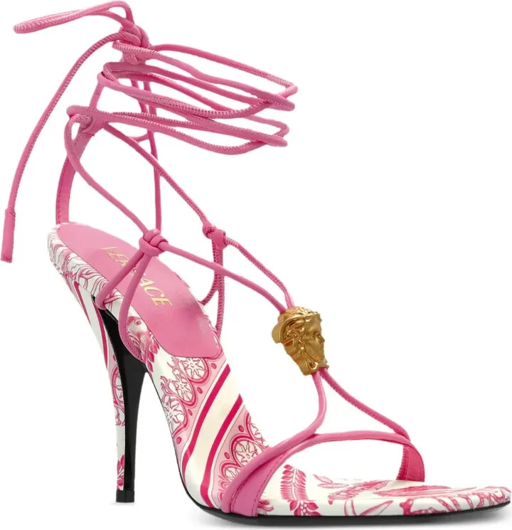 120mm Medusa Head-plaque sandals - Image 2