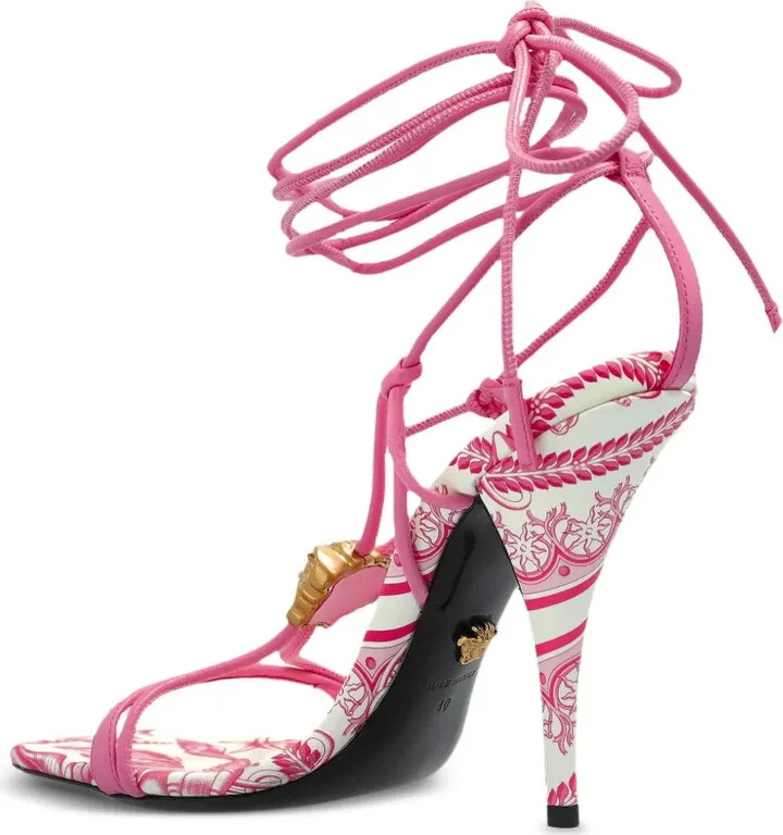 120mm Medusa Head-plaque sandals - Image 3