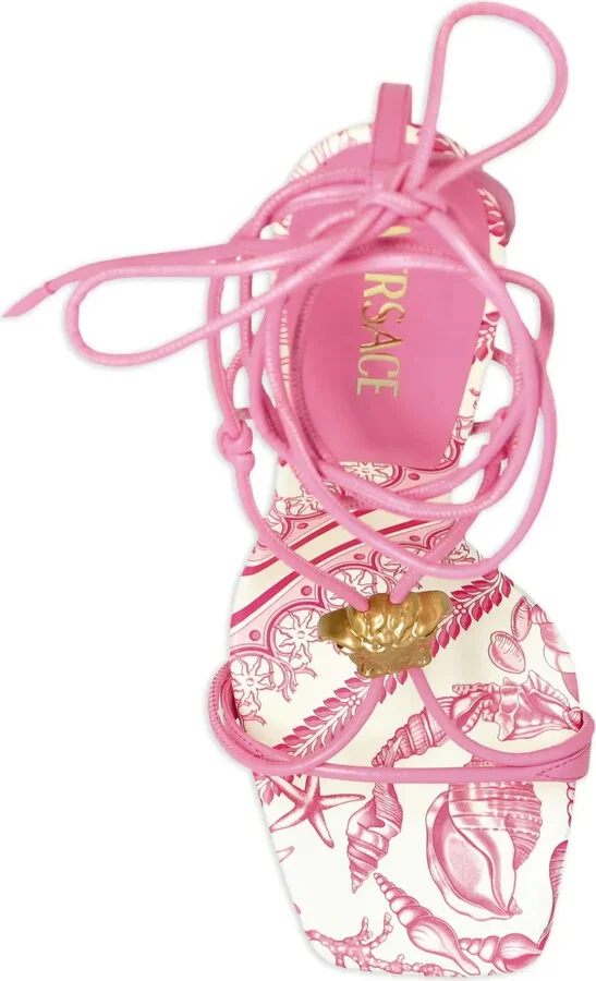 120mm Medusa Head-plaque sandals - Image 4