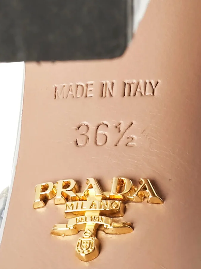 120mm Metallic-Effect Sandals - Image 5