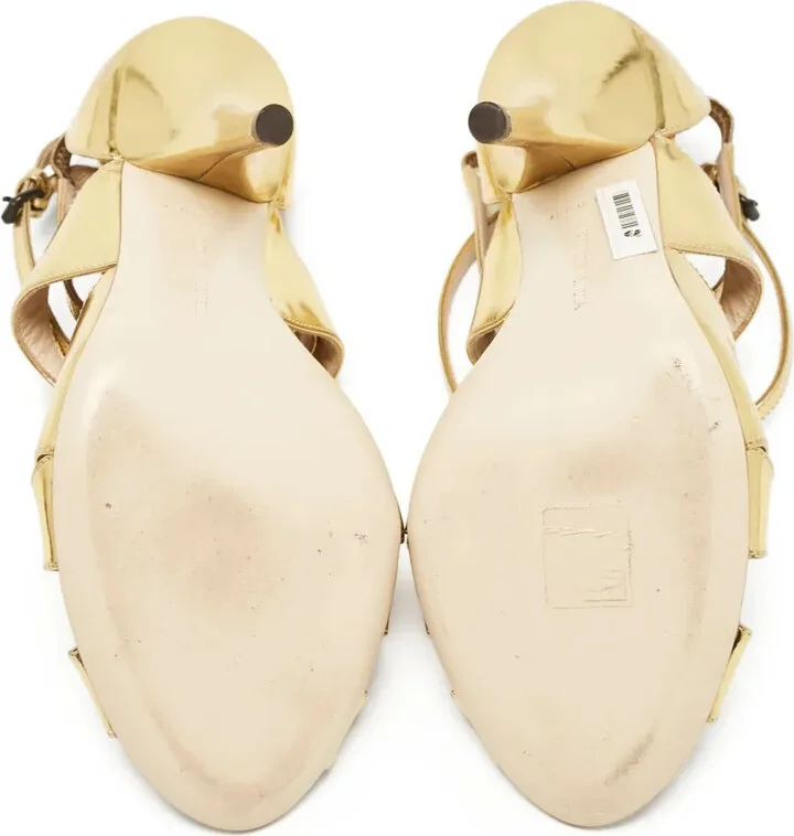 120mm Metallic Sandals - Image 5