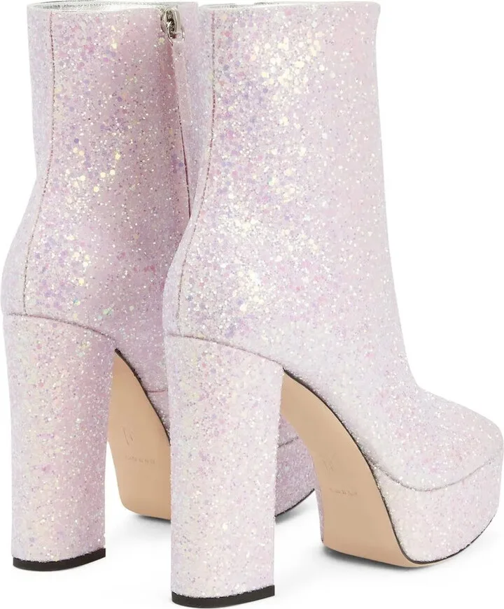 120mm Morgana Glitter boots - Image 3