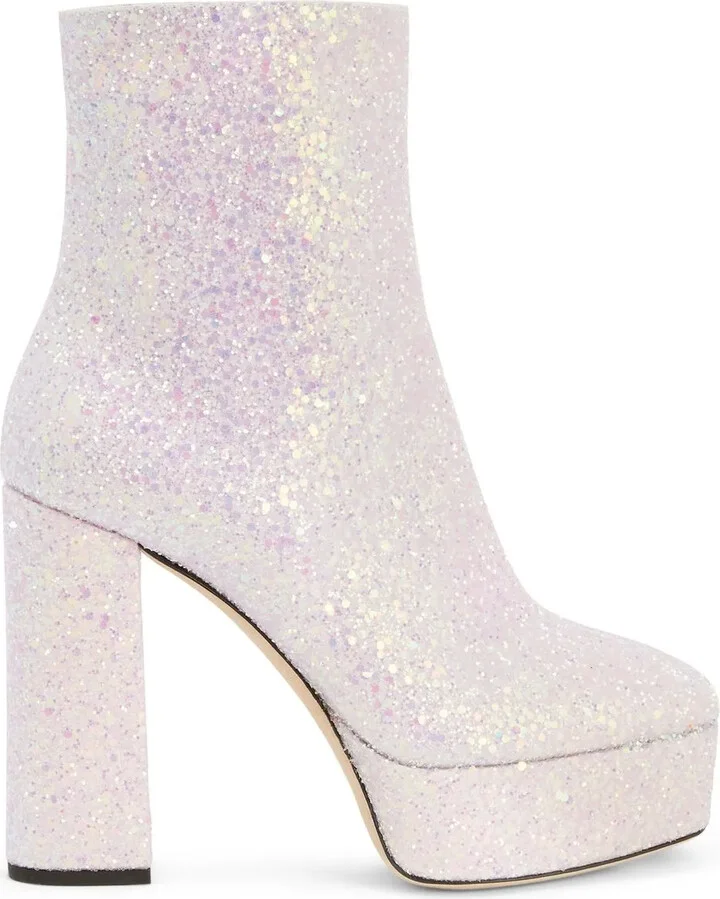 120mm Morgana Glitter boots