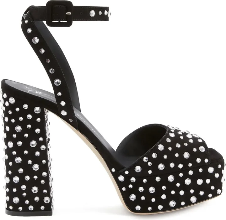 120mm New Betty Sparkle sandals