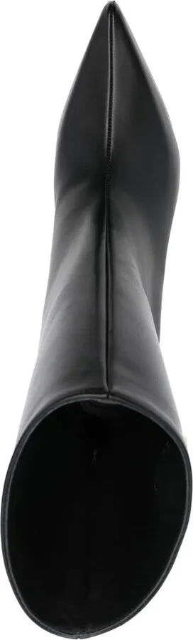 120mm Padlock Wedge Boots - Image 4