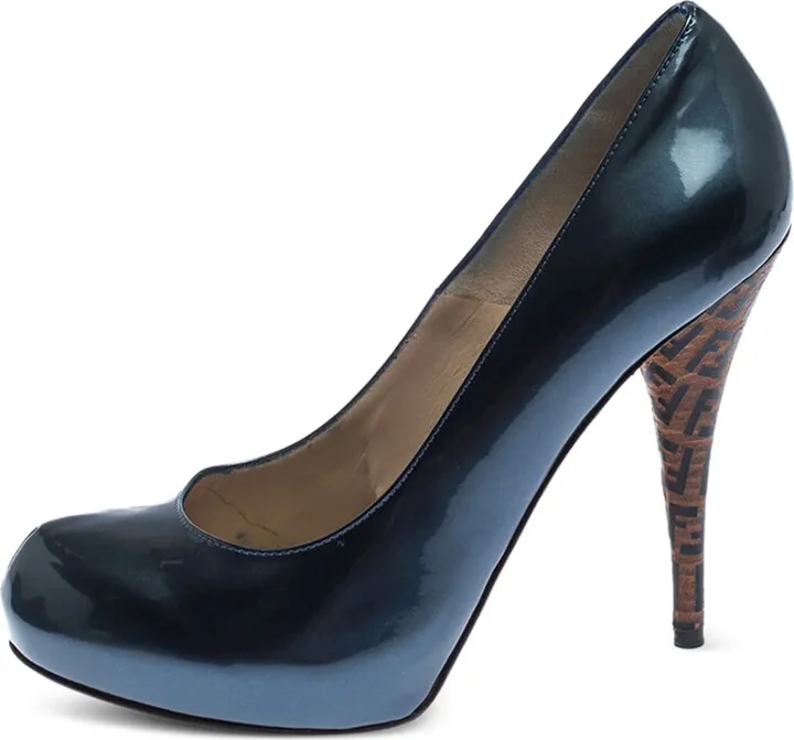 120mm Patent-Leather Platform Pumps