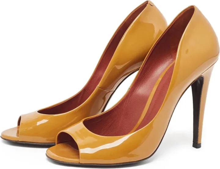 120mm Patent Leather Pumps - Image 4