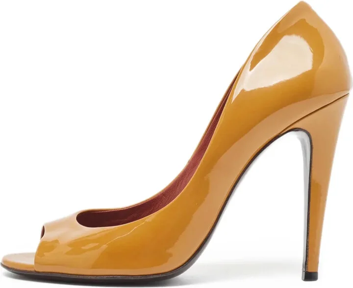 120mm Patent Leather Pumps