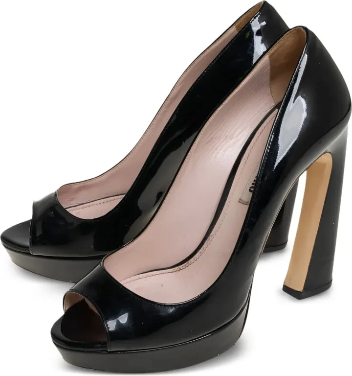 120mm Patent-Leather Sandals - Image 2