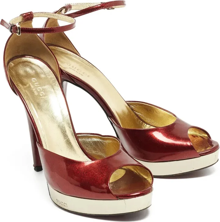 120mm Patent-Leather Sandals - Image 4