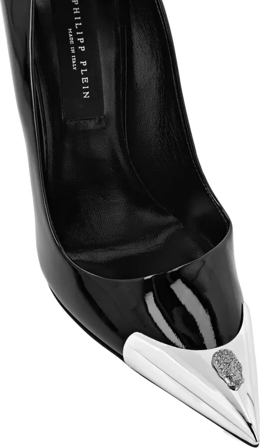 120mm Patent Pointed-Toe Pumps - Image 4