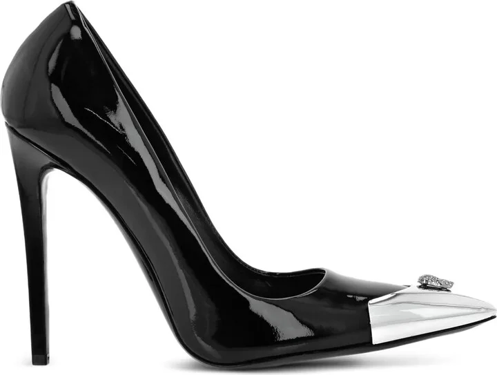 120mm Patent Pointed-Toe Pumps