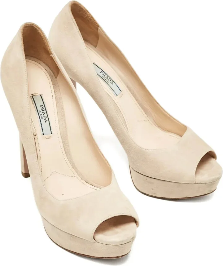 120mm Peep-Toe Platform Pumps - Image 3