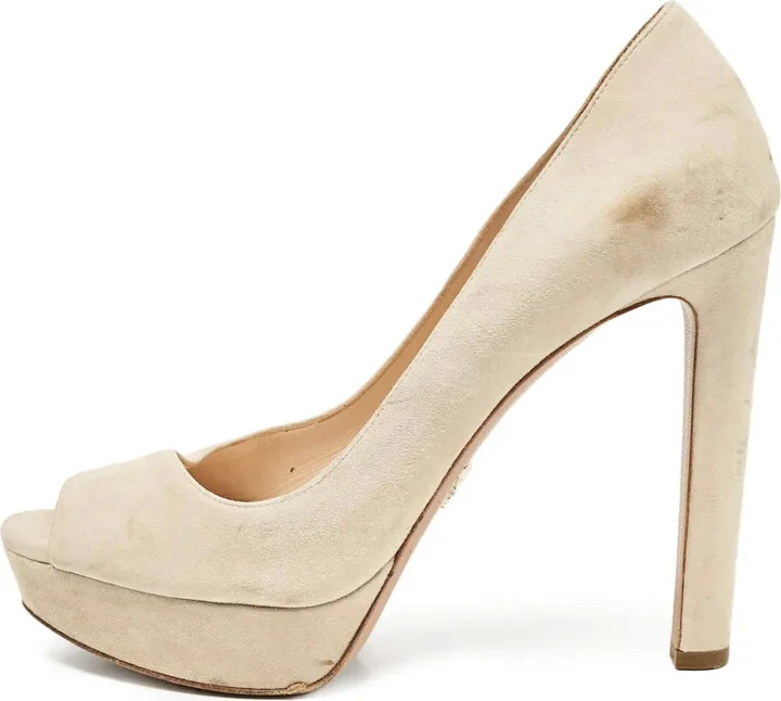 120mm Peep-Toe Platform Pumps