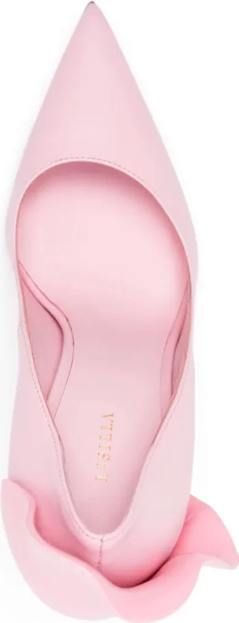 120mm Petalo leather pumps - Image 4