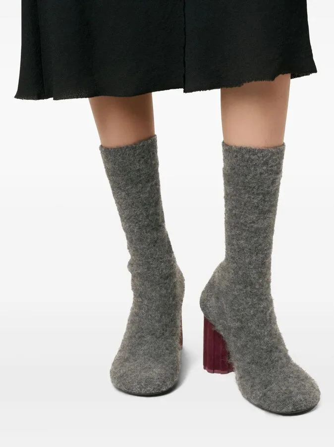 120mm Piano ankle boots - Image 5