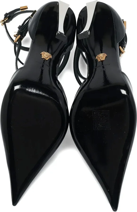 120mm Pin Point strappy pumps - Image 5