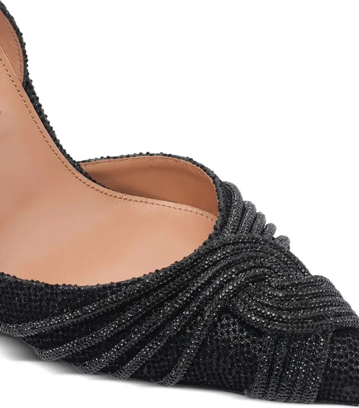 120mm Pointed-Toe Slingback Pumps - Image 4