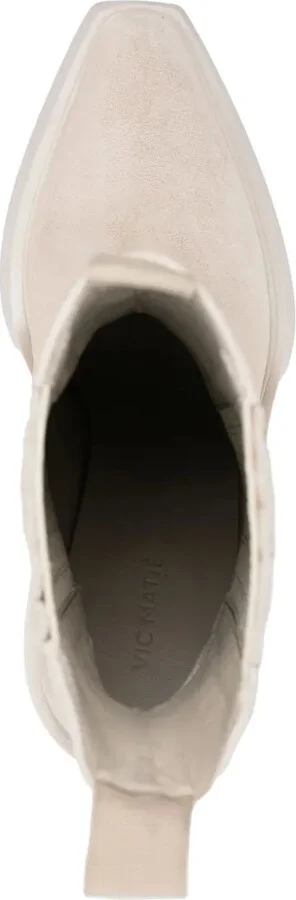 120mm Pointed-Toe Suede Boots - Image 4