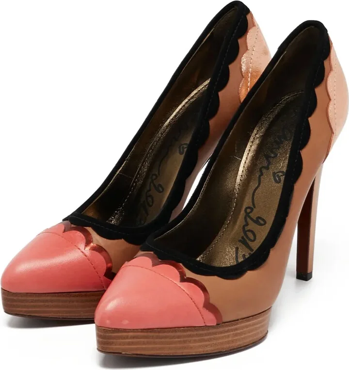 120mm Scalloped Pumps - Image 3