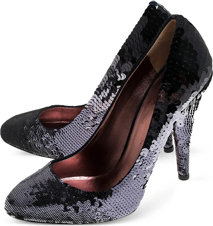120mm Sequin Pumps - Image 2