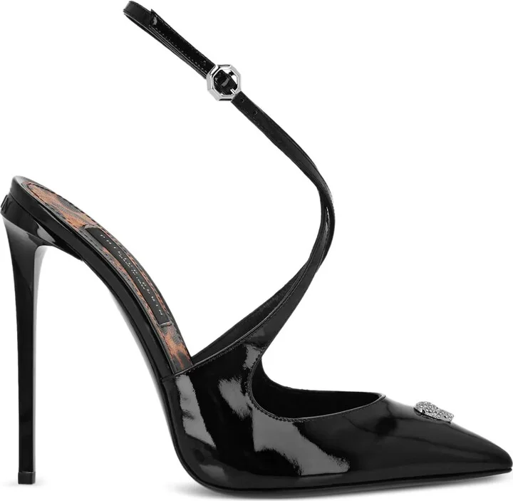 120mm Skull-strass pumps