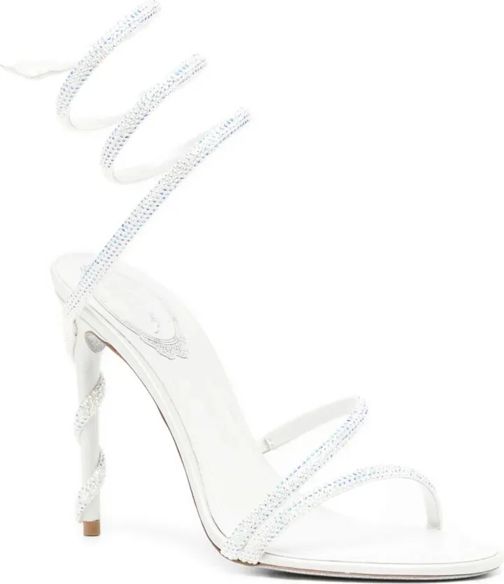 120mm Spiral-Embellished Sandals - Image 2