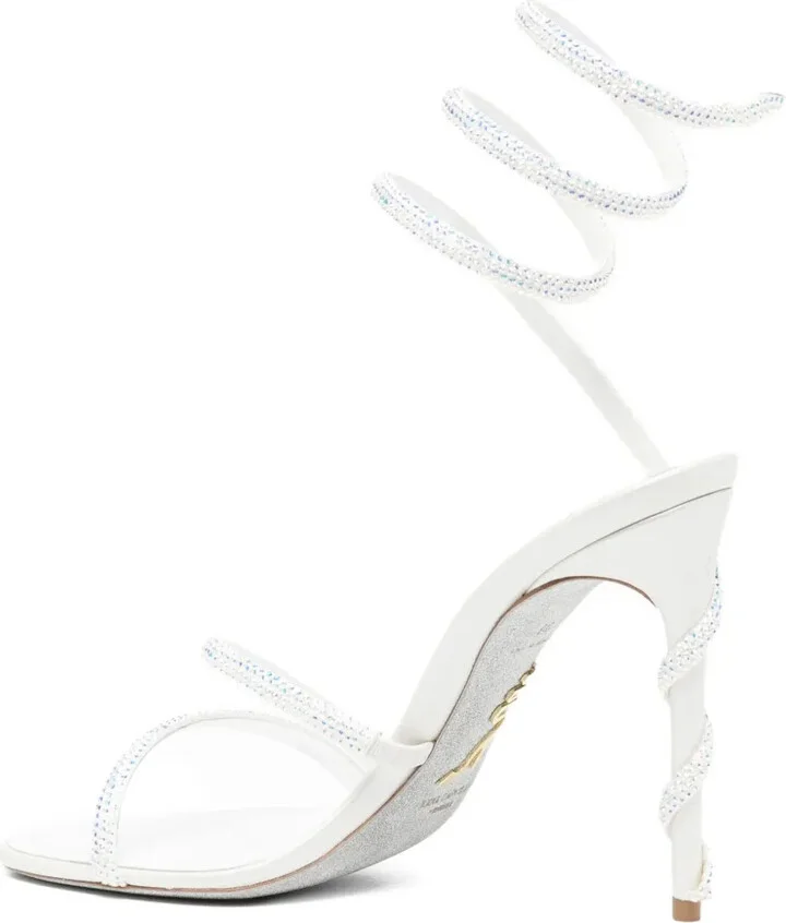 120mm Spiral-Embellished Sandals - Image 3