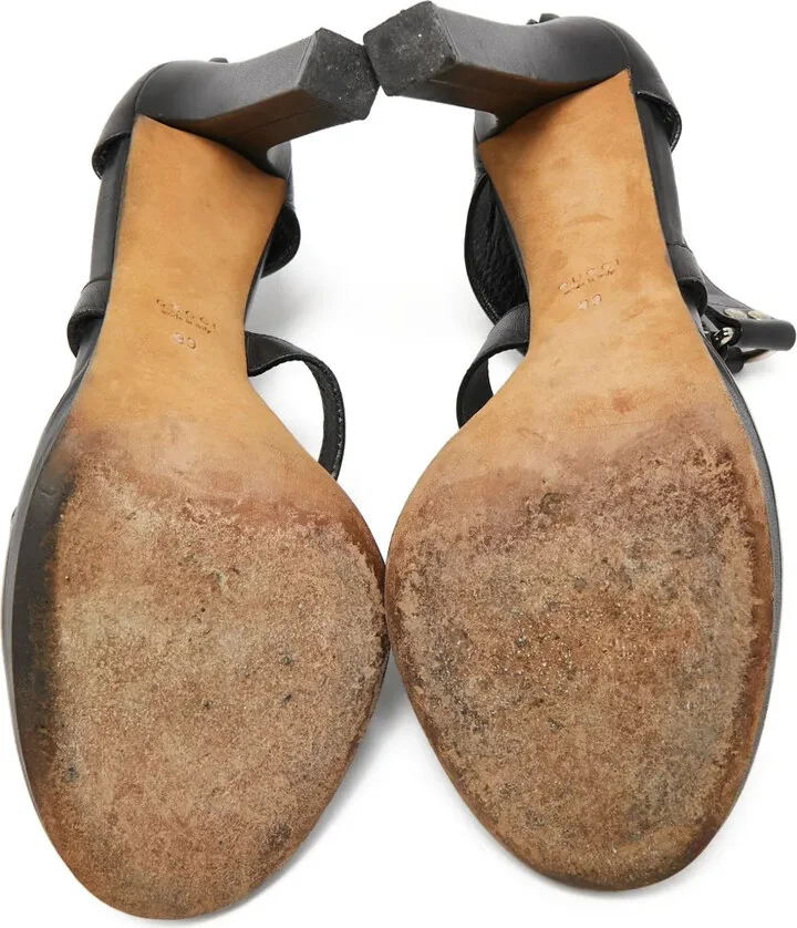 120mm Strapped Heeled Sandals - Image 5