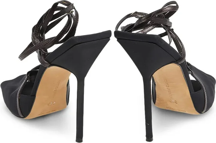 120mm Strappy Peep-Toe Heels - Image 3