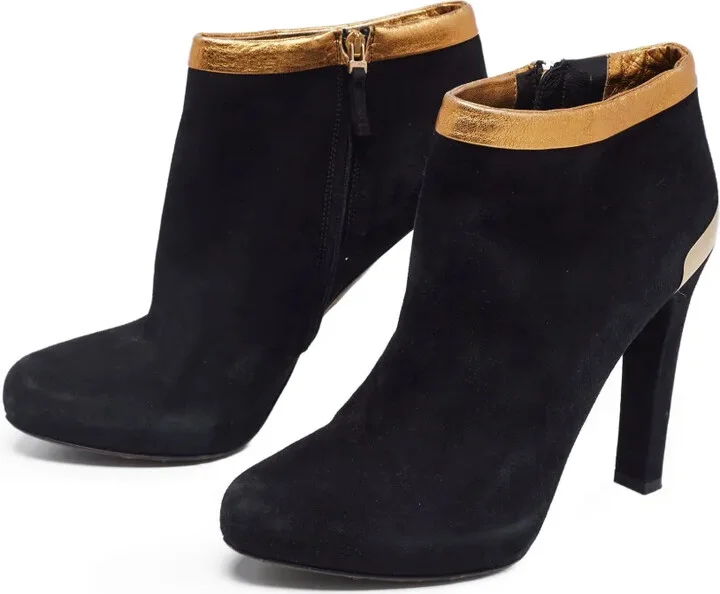 120mm Suede Ankle Boots - Image 2