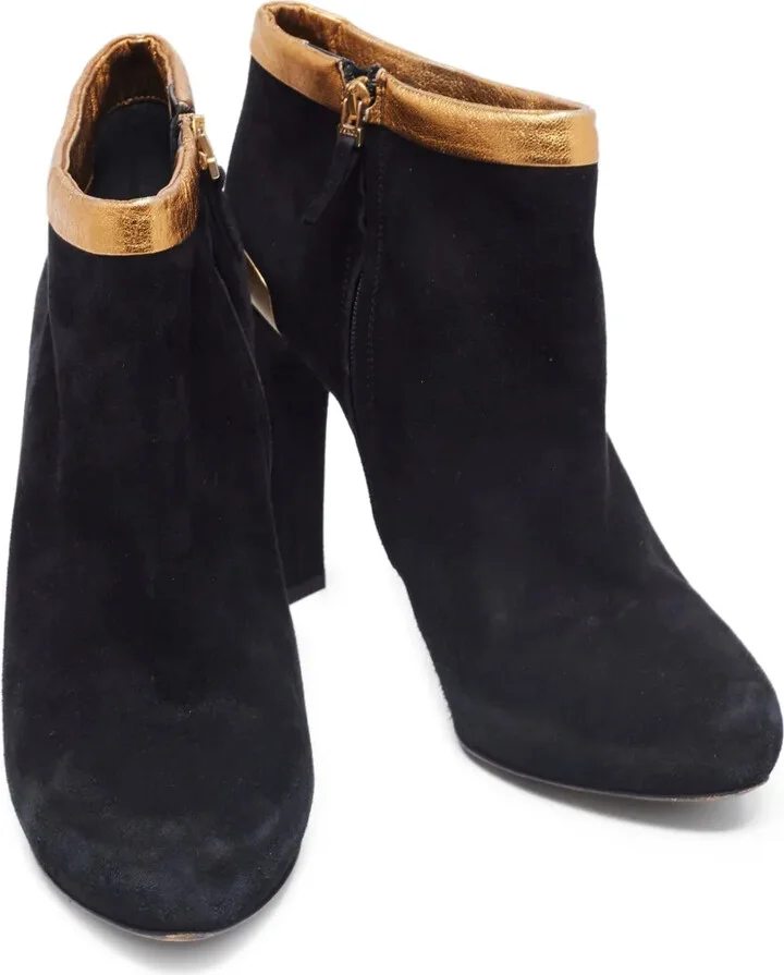 120mm Suede Ankle Boots - Image 3