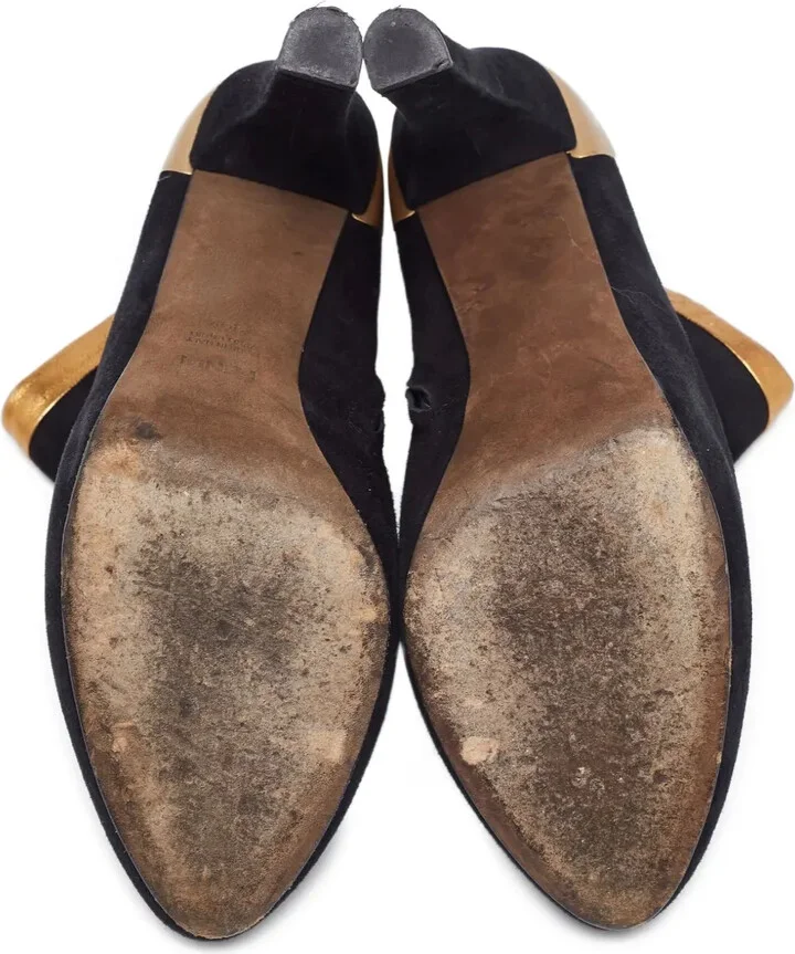 120mm Suede Ankle Boots - Image 5