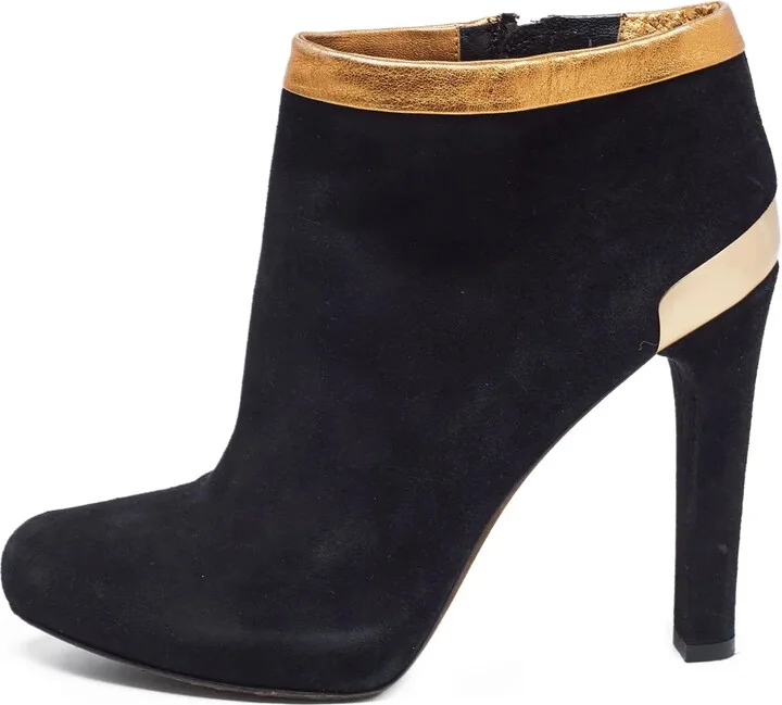 120mm Suede Ankle Boots