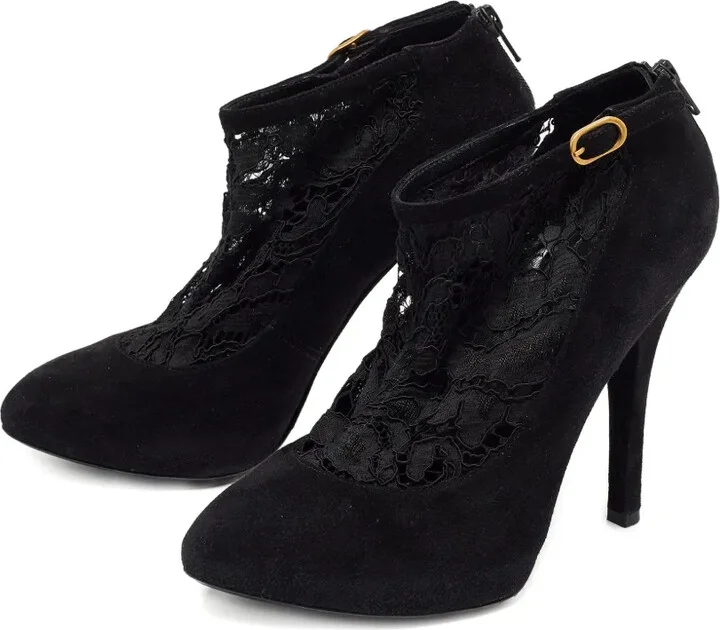 120mm Suede Lace Boots - Image 2