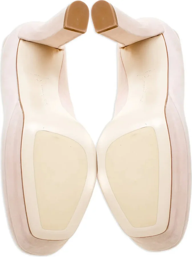 120mm Suede Platform Pumps - Image 5