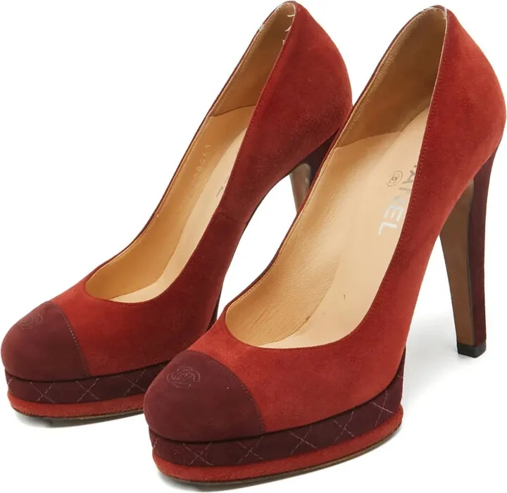 120mm Suede Platform Pumps - Image 2