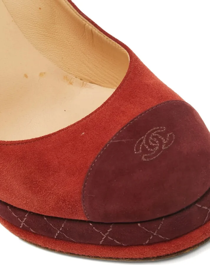 120mm Suede Platform Pumps - Image 5