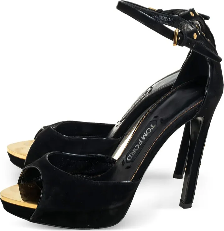 120mm Suede Platform Sandals - Image 2