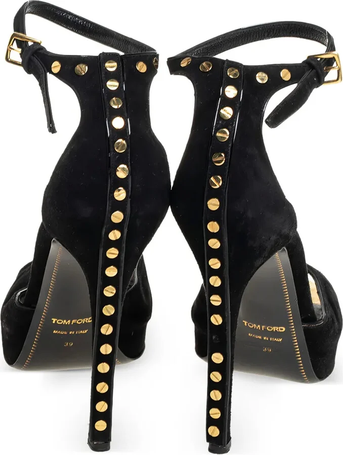 120mm Suede Platform Sandals - Image 3