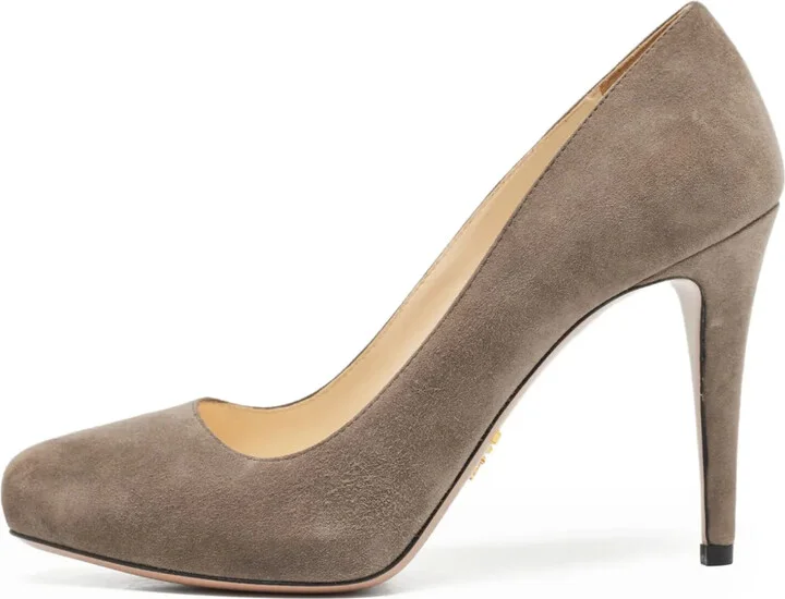 120mm Suede Pointed-Toe Pumps