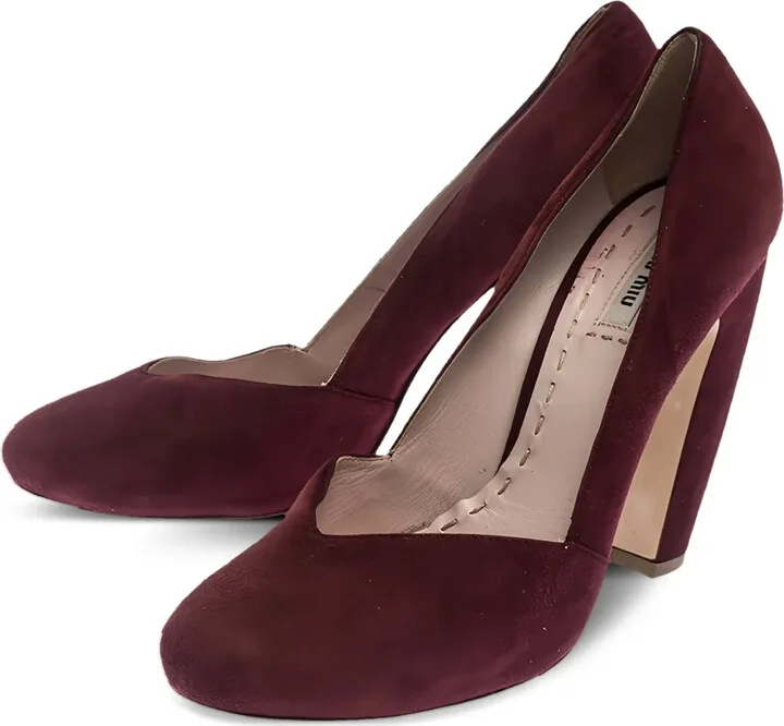 120mm Suede Pumps